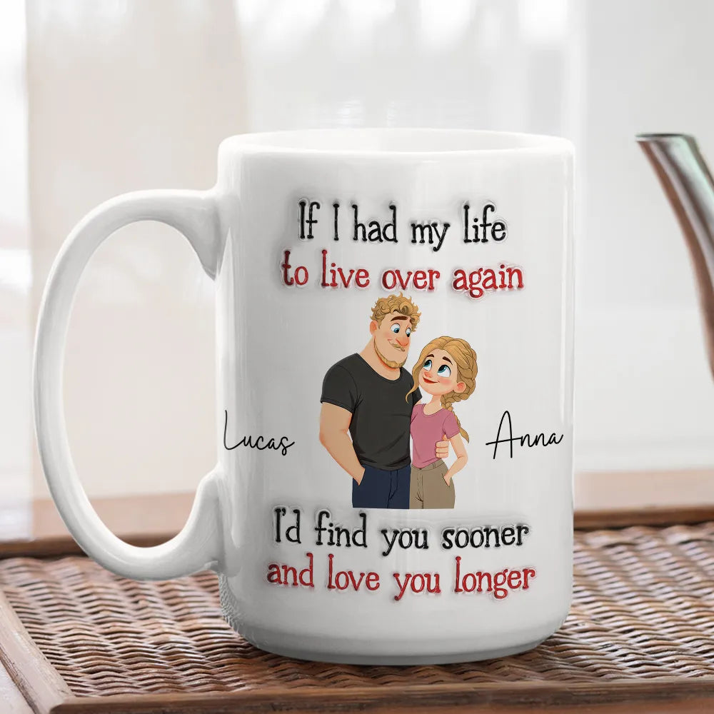 Love You So Much - Personalized Custom 3D Inflated Effect Mug