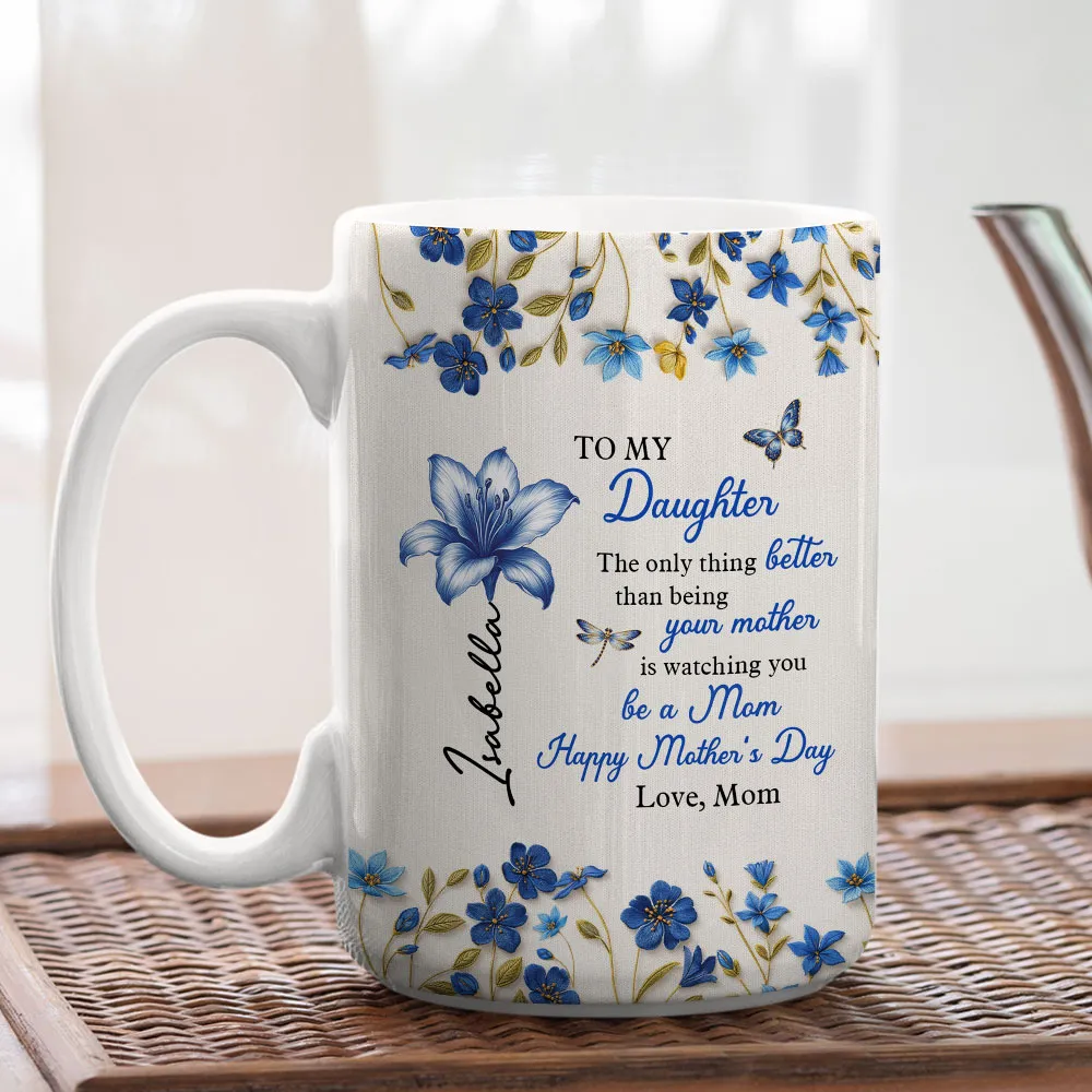 Happy Watching You Grow - Personalized Custom Coffee Mug