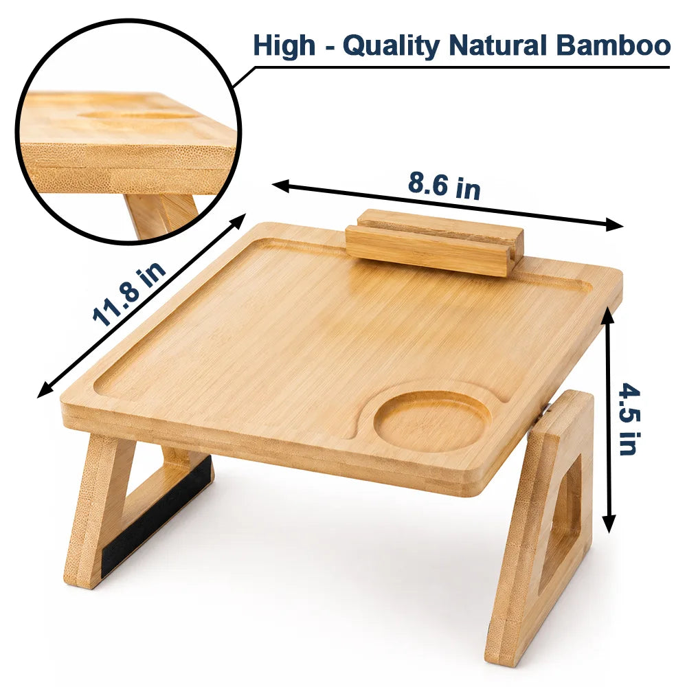 Animate Couple Congrats On Being My Husband - Personalized Couch Arm Table