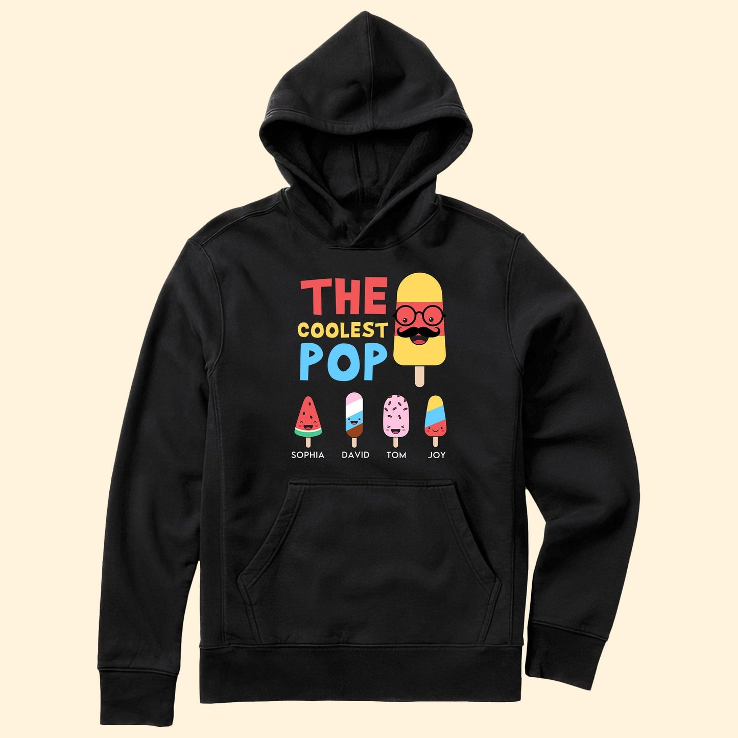 Father's Day Gifts, The Coolest Pop - Personalized Shirt - Gift For Grandpa