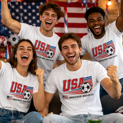 American Soccer 2026 - Shirt - Gift For Soccer Fans
