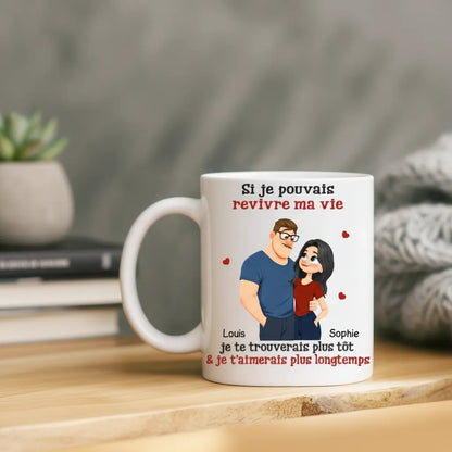 Cadeau Mug Personnalisable – Pour Couple – Le Bonheur D’Être Ensemble
