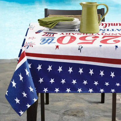 250th Anniversary Thank You For Celebrating With Us - Personalized Tablecloth