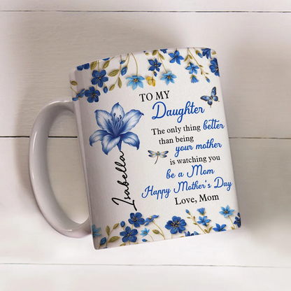Happy Watching You Grow - Personalized Custom Coffee Mug