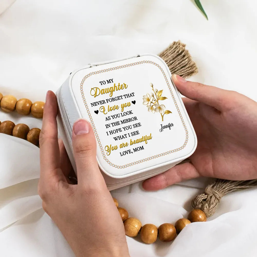 How Beautiful You Are - Personalized Custom Jewelry Box