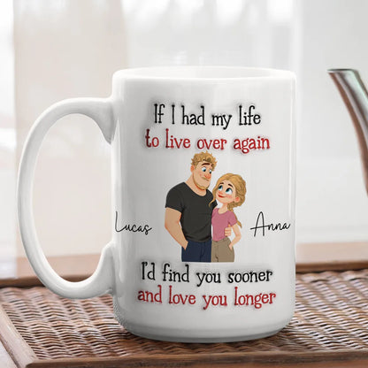 Love You So Much - Personalized Custom 3D Inflated Effect Mug