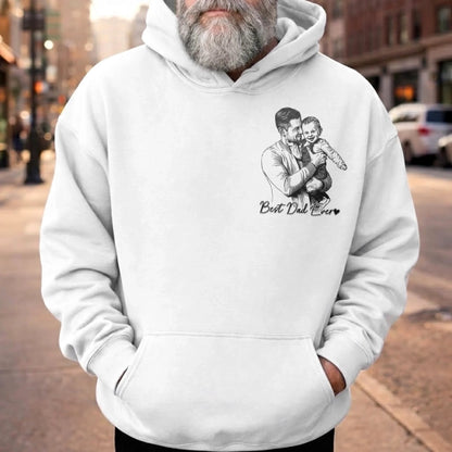 Custom Photo Unisex T-shirt, Hoodie, Sweatshirt - Personalized Father's Day Birthday Gifts For Dad, Grandpa - Dad, You’re One Of A Kind