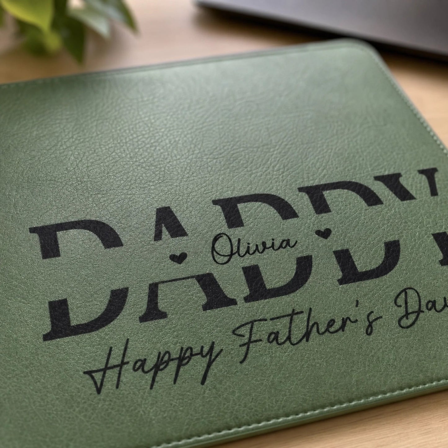 Custom Desk Mat - Personalized Father's Day Birthday Gifts For Dad, Grandpa - Dad Mode Always Active