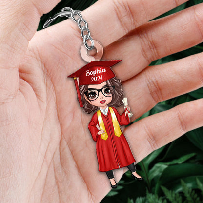 Class Of 2025 Senior Graduation Gift For Daughter Personalized Acrylic Keychain