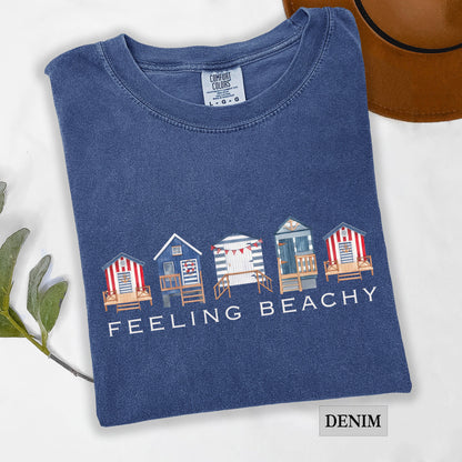 Feeling Beachy Beach Huts Comfort Colors® Shirt