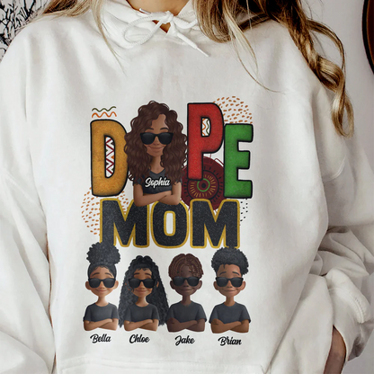 Best Mom Ever New Leopard Version - Personalized Shirt