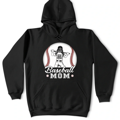 Best Baseball Mom Dad Ever - Personalized T Shirt