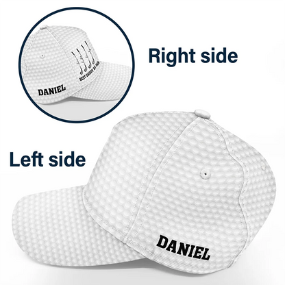 Father's Day Gifts, Best Dad Grandpa By Par Golf Clubs - Personalized Classic Cap