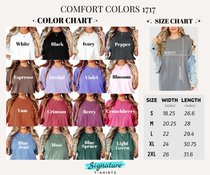 Let Kindness Bloom Floral Comfort Colors® Shirt
