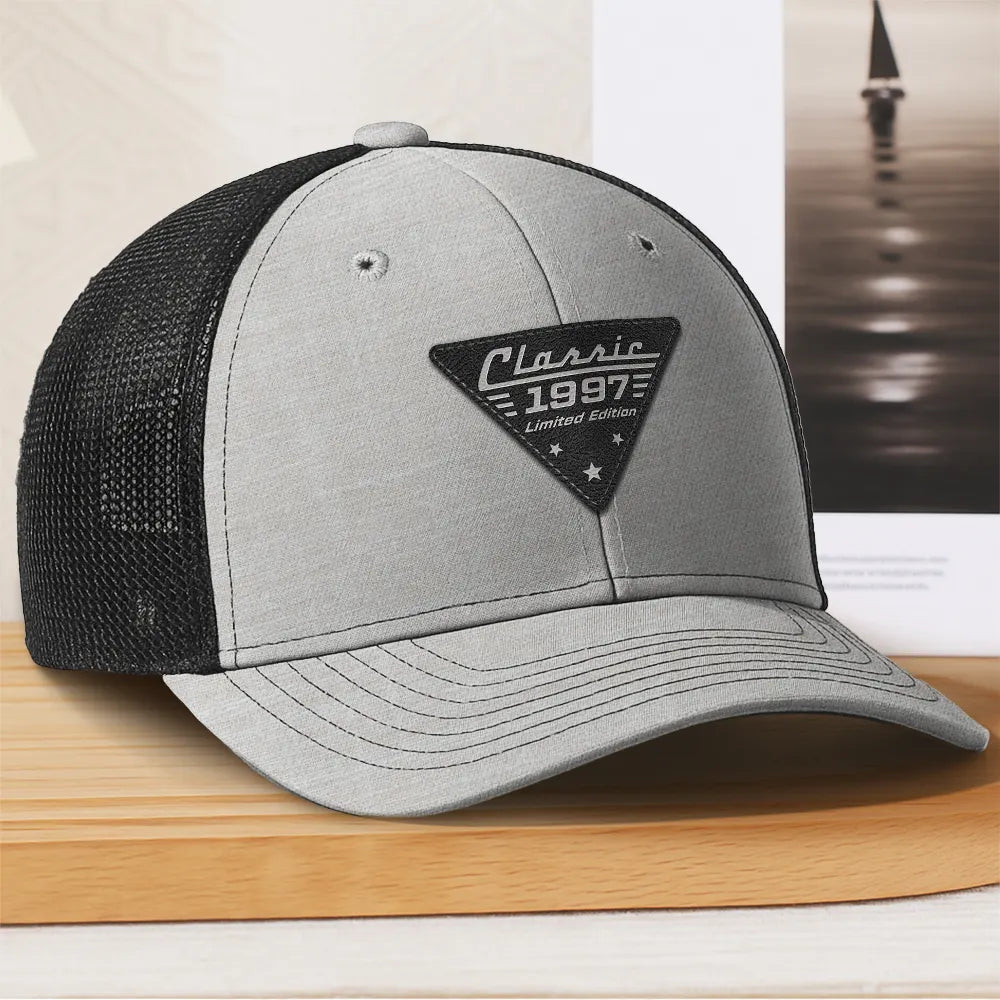 Classic Year Limited Edition - Personalized Leather Patch Hat