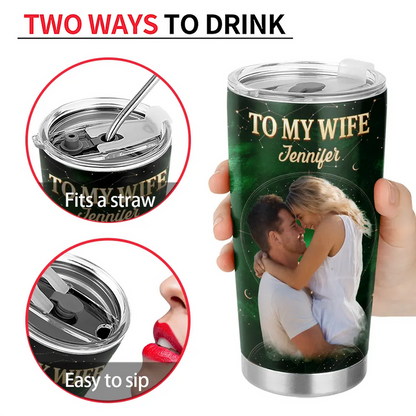 Custom Photo Couples I Choose You - Personalized Tumbler