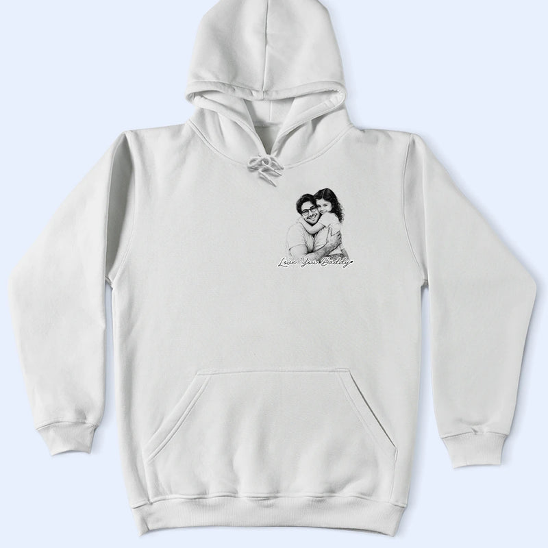 Custom Photo Pencil Sketch Family Dog Cat Portrait - Personalized T Shirt