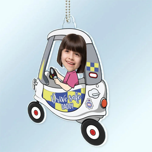 Family - Drive Safe - Personalized Acrylic Car Hanger (LH)