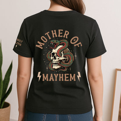 Father's Day Gift, Father Of Mayhem - Personalized Shirt