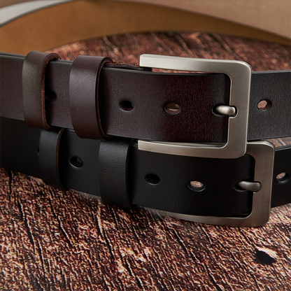 Father's Day Gifts, I Licked It, So It's Mine - Personalized Engraved Leather Belt - Gift For Husband