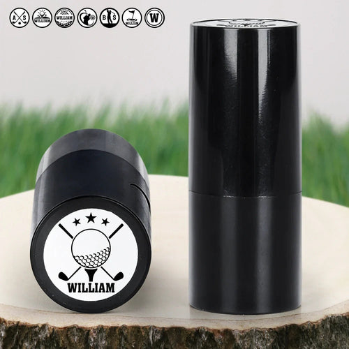 Life Is Full Of Choices - Personalized Golf Ball Stamp With Metal Storage Box