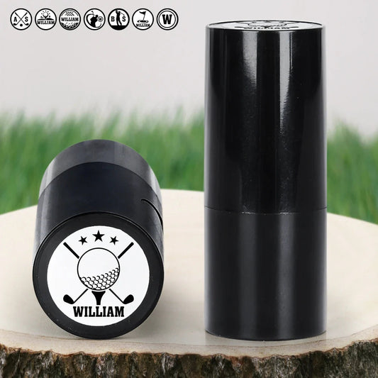 Life Is Full Of Choices - Personalized Golf Ball Stamp With Metal Storage Box