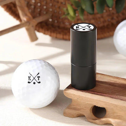 Life Is Full Of Choices - Personalized Golf Ball Stamp With Metal Storage Box