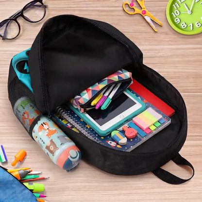 Little Boy Girl Playing Game - Personalized Kids Backpack
