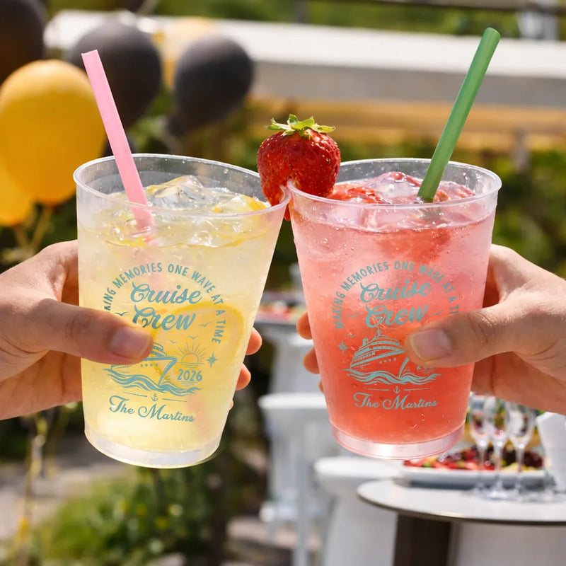Making Memories One Wave At A Time - Personalized Frosted Cups
