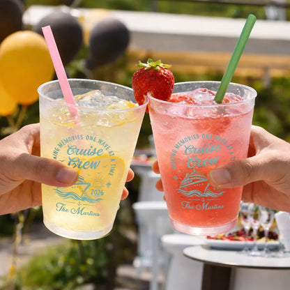 Making Memories One Wave At A Time - Personalized Frosted Cups