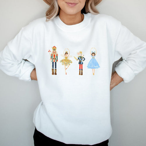 Nutcracker Sweatshirt, Christmas Crewneck, Sugar Plum Fairy Christmas Sweater, Christmas Shirt, Christmas Gift