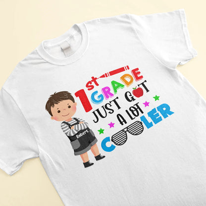 School Just Got A Lot Cuter - Personalized Shirt