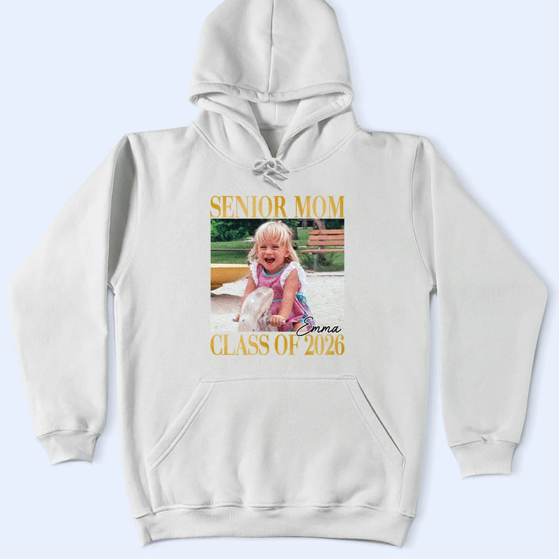 Custom Photo Senior Mom Graduation - Personalized T Shirt
