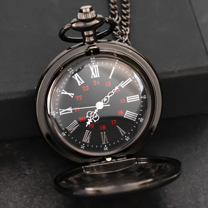 To My Husband I Wish I Could Turn Back The Clock Gift For Him - Personalized Pocket Watch