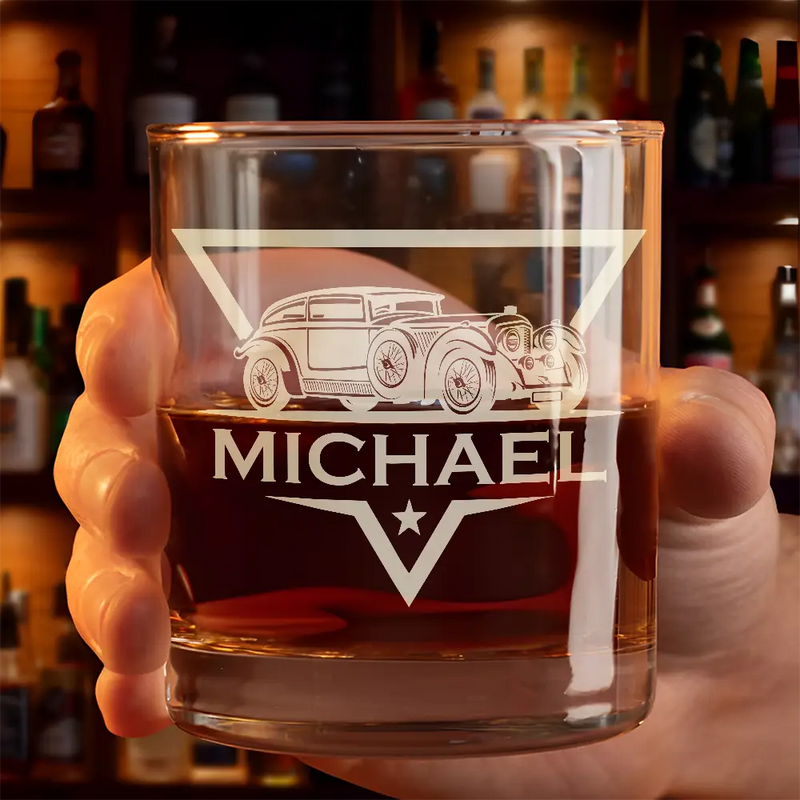 Turns Out I Like You A Lot - Personalized Engraved Whiskey Glass
