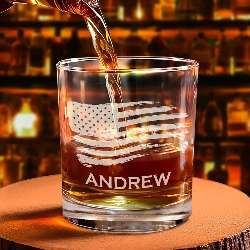 Turns Out I Like You A Lot - Personalized Engraved Whiskey Glass
