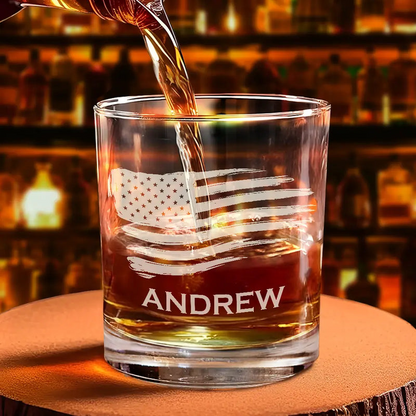 Turns Out I Like You A Lot - Personalized Engraved Whiskey Glass