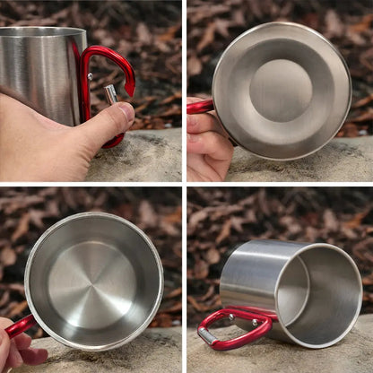 Adventure Partners For Life SKetch - Personalized Carabiner Mug