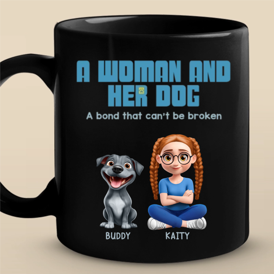 Custom Mug - Personalized Christmas Birthday Gifts For Dog Cat Lovers, Dog Dad And Mom, Cat Owners - Pets Make Lives Whole