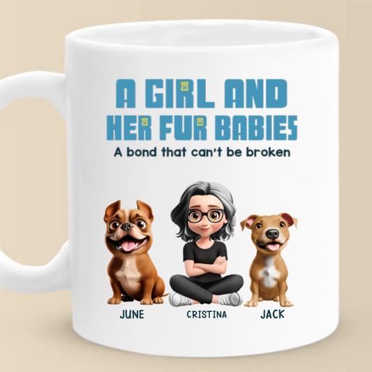 Custom Mug - Personalized Christmas Birthday Gifts For Dog Cat Lovers, Dog Dad And Mom, Cat Owners - Pets Make Lives Whole