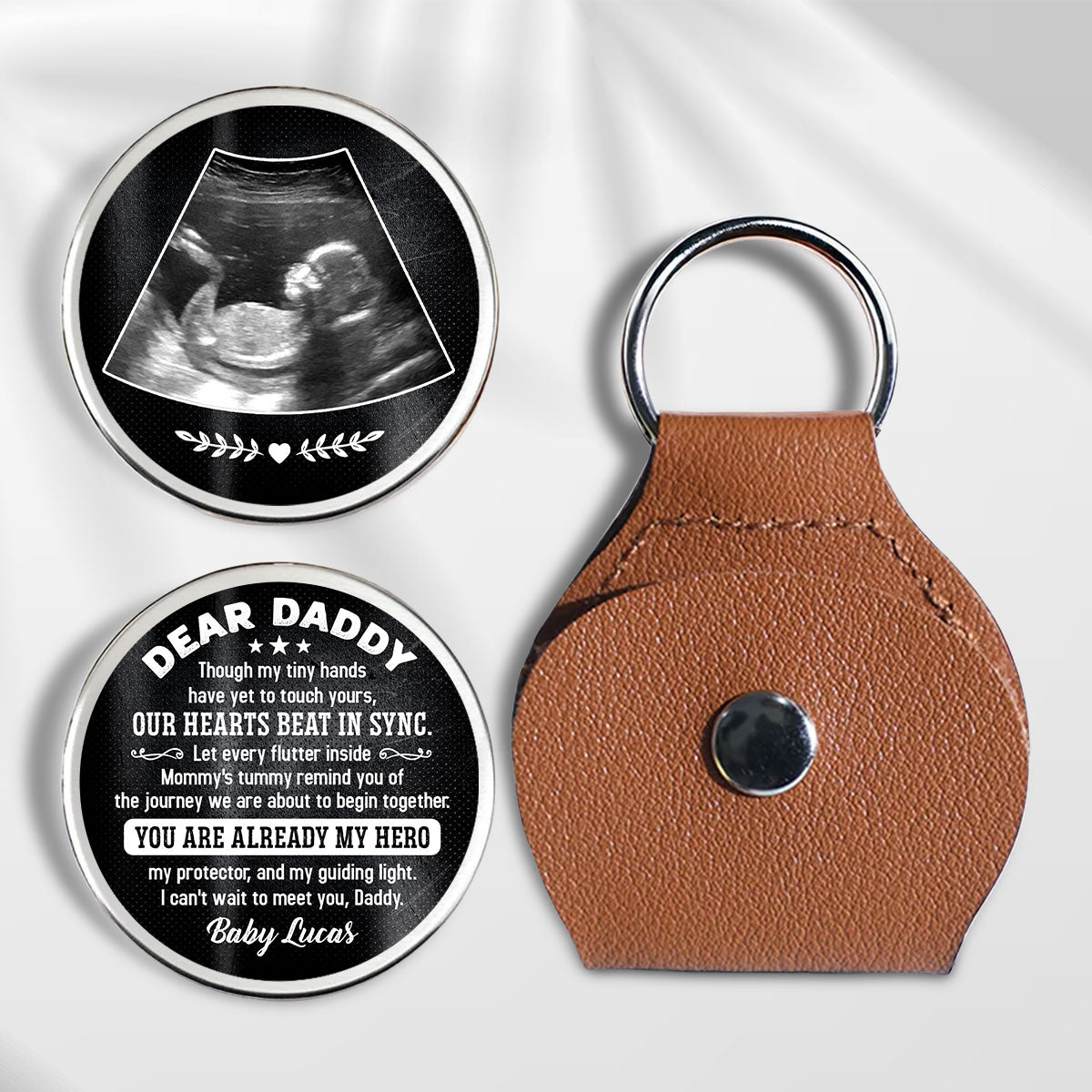 Can Not Wait To See You - Personalized Custom Pocket Hug