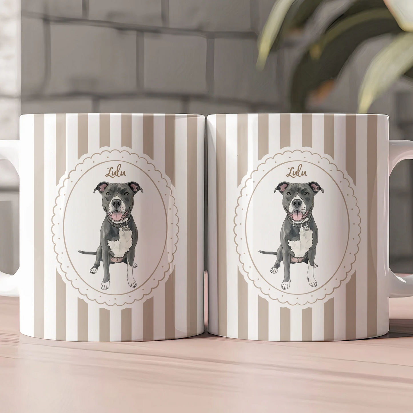 Custom Pet Portrait Watercolor New Version Gift For Dog Lover, Cat Lover - Personalized Mug