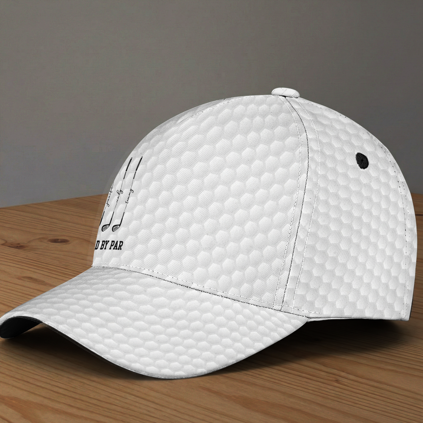 Father's Day Gifts, Best Dad By Par, Best Grandpa By Par - Personalized Cap
