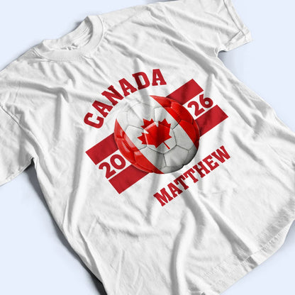Country Flags Soccer Ball - Personalized T Shirt