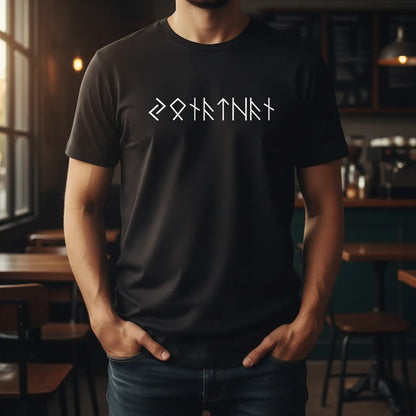Father's Day Gifts, Name In Runes Viking - Personalized Shirt