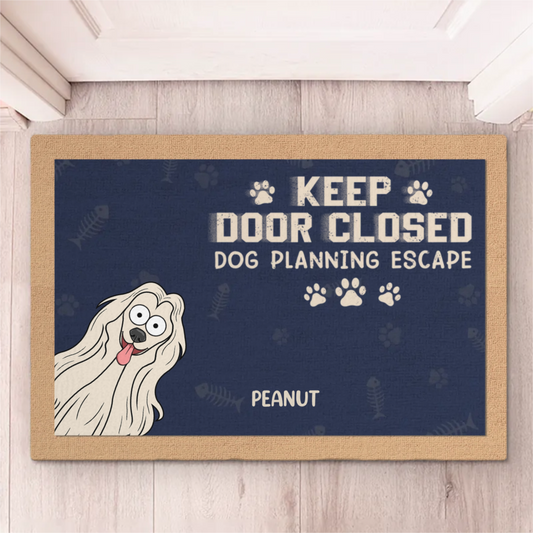 Custom Home Decor Decorative Mat - Personalized Birthday Gifts For Cat Lovers, Cat Mom And Dad - Beware Of Cat Attitude