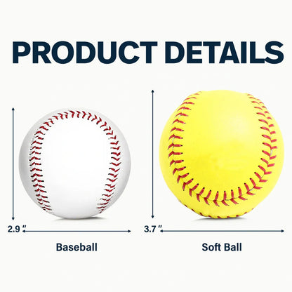 Baseball I Caught The Best Dad - Personalized Baseball, Softball