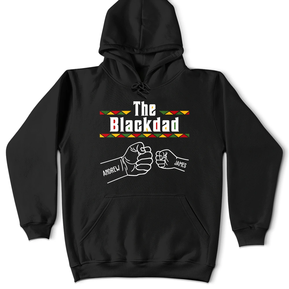 The Blackfather Fist Bump - Personalized T Shirt