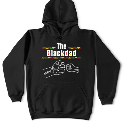 The Blackfather Fist Bump - Personalized T Shirt