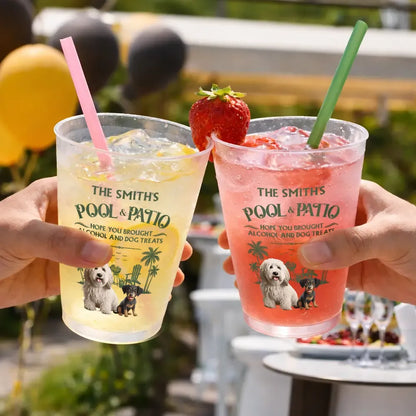 Hope You Brought Dog Treats - Personalized Frosted Cups